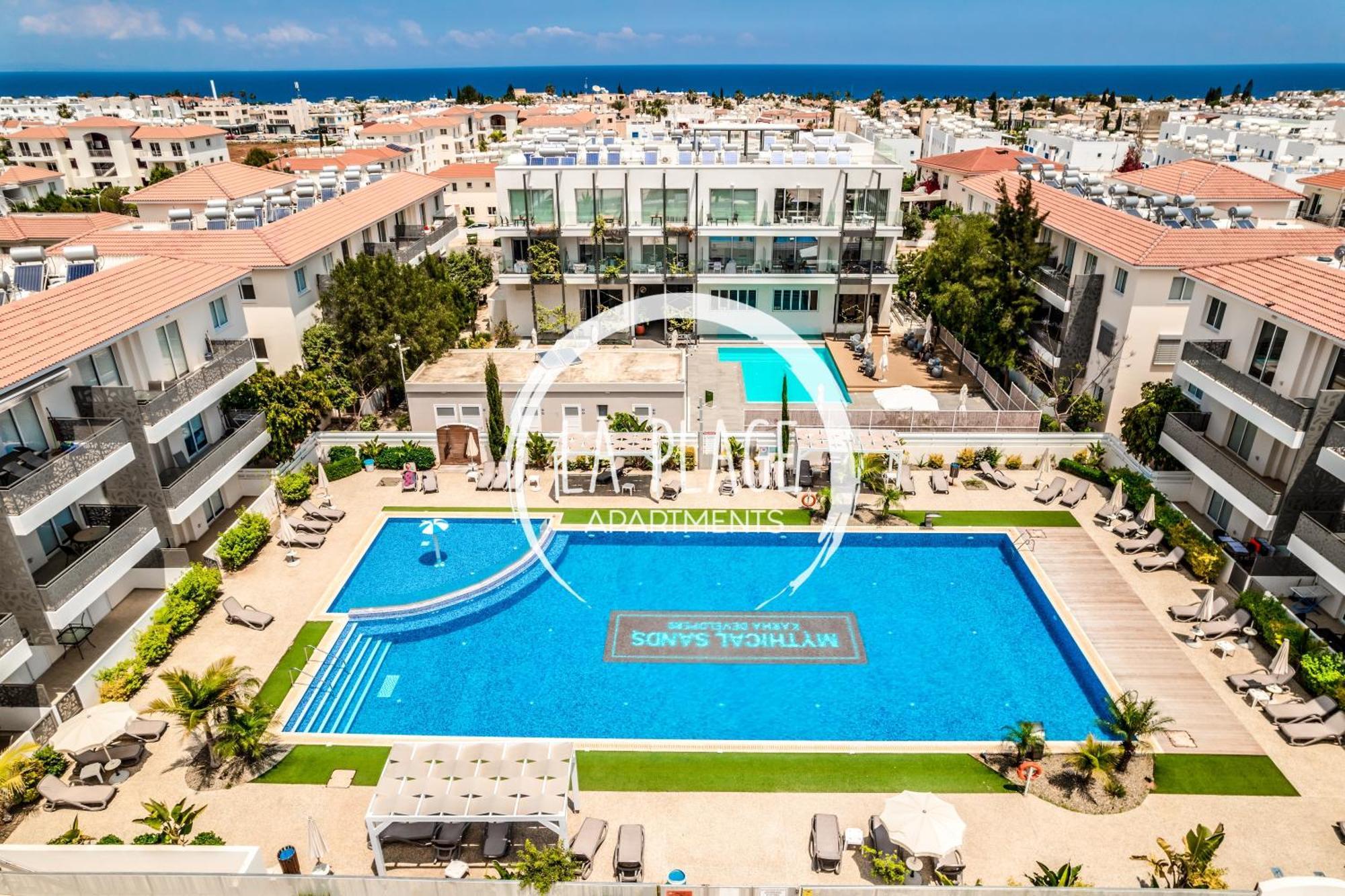 ♥ Sunny&Cozy Family Apartment ★ Walk To The Beach☼ Paralimni Esterno foto